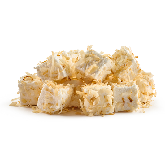 TOASTED COCONUT MARSHMALLOW BITES