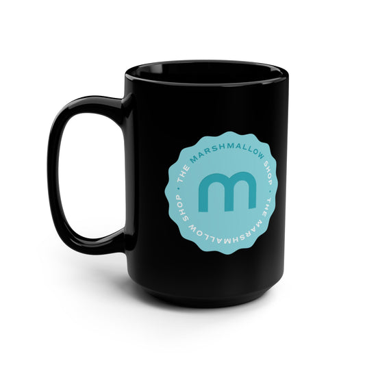 M Seal 15oz Black Mug