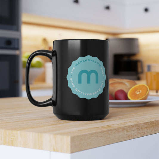 M Seal 15oz Black Mug