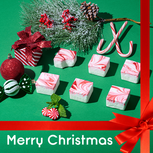 CHRISTMAS PEPPERMINT MARSHMALLOWS