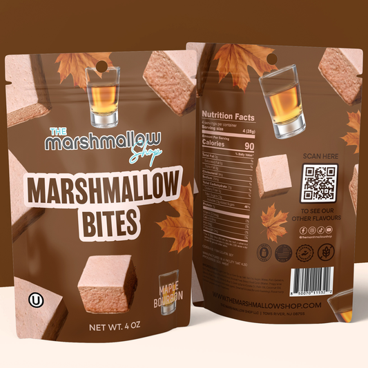 BOURBON MAPLE MARSHMALLOW BITES